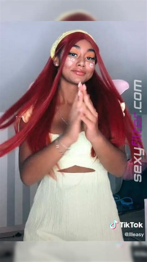 Cute Elizabeth Anorue Shows Cleavage In Yellow Overall And Bouncing Tits Sexyfilter