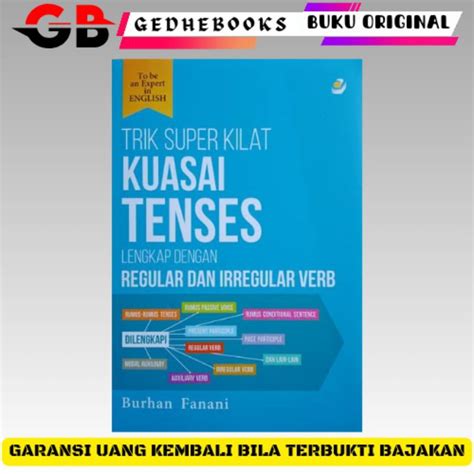 Jual Buku Tenses Trik Super Kilat Kuasai Tenses Lengkap Dengan