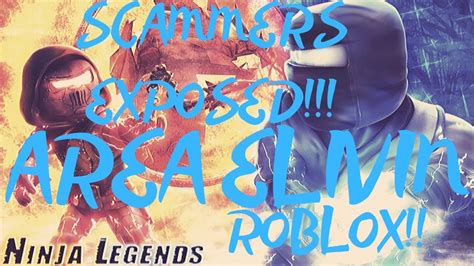 Ninja Legends Roblox Scammers Exposed Youtube