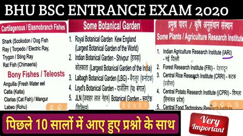 Bsc Nursing Entrance Exam Question Paper Bhu Bsc Bio Entrance Exam