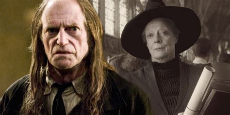 Is McGonagall Argus Filch's Mom? How The Squib Came To Hogwarts