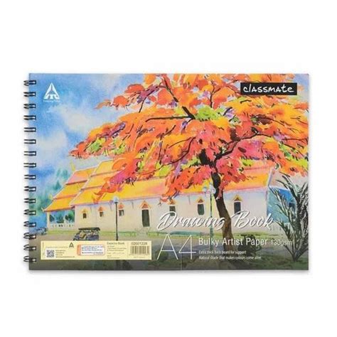 White Classmate Spiral Drawing Book Size A4 At Rs 160 In Hyderabad