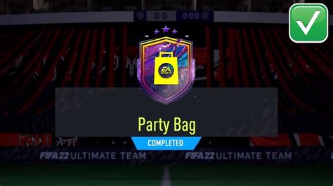 FUTURE STARS PARTY BAG SBC SOLUTION FIFA 22 PARTY BAG SBC YouTube