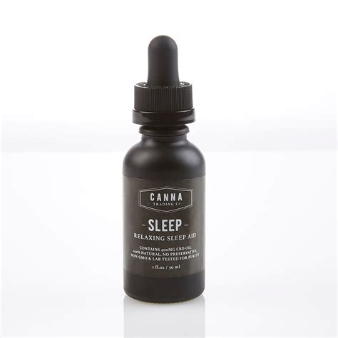 Cbd Sleep Blend Tincture 400mg Canna Trading Co Touch Of Modern