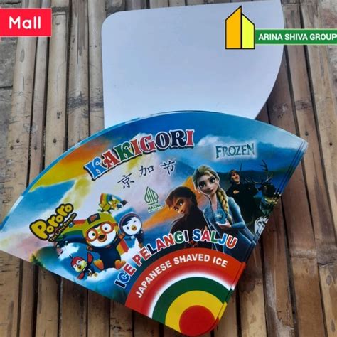 Jual Kertas Es Salju Viral Bungkus Kertas Es Pelangi Produk Terbaru