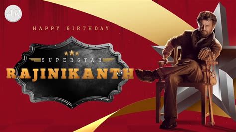 Thalaivar Birthday Special Mashup L Tribute To Superstar Happy Bday