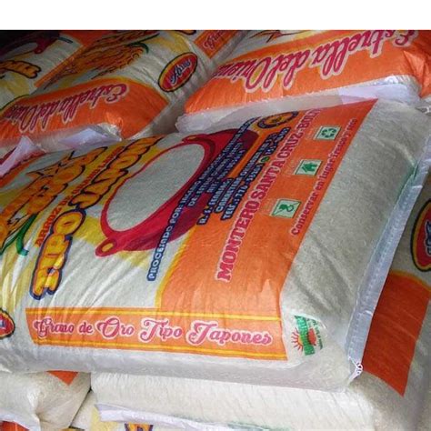 Packaging Kg Whole Rice Sac De Riz Kh Rafia Polypropylene Woven