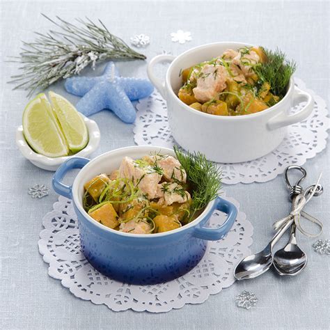 Recette Mini Cocotte De Saumon Au Potiron Facile Rapide