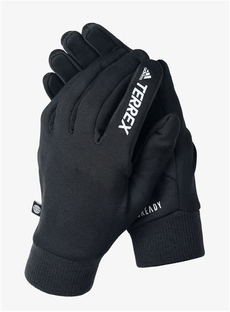 R Kawiczki Biegowe Adidas Terrex Aeroready Gloves Black White