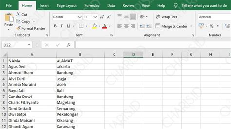 Cara Membuat Label Undangan Otomatis Di Word Excel