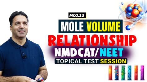 Mole Volume Relationship Mcq Lec Unit Topical Test