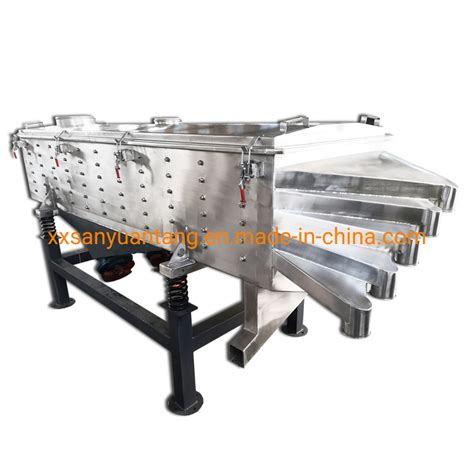 Linear Vibrator Sieve Screener For Grains Coffee Beans Vibrator