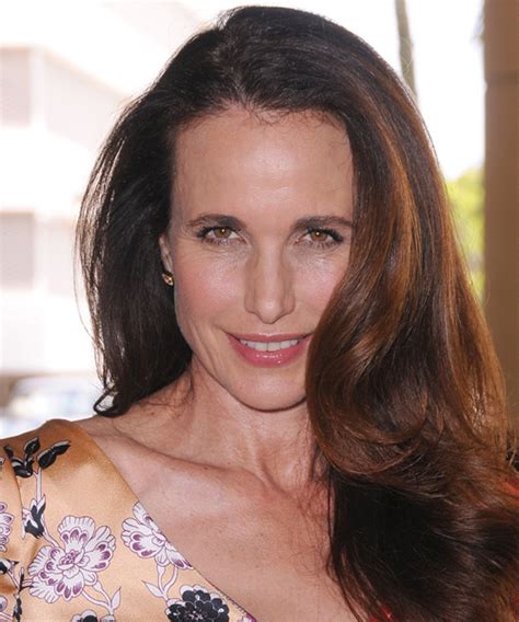 Andie MacDowell Hairstyles in 2018