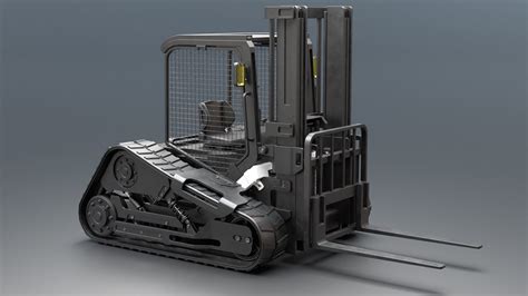 3D Forklift Concept CGTrader