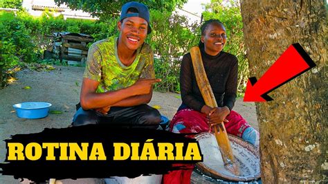 A DURA ROTINA das mulheres em MOÇAMBIQUE ÁFRICA YouTube