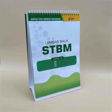 lembar balik stbm lembar balik sanitasi lembar balik  pilar stbm