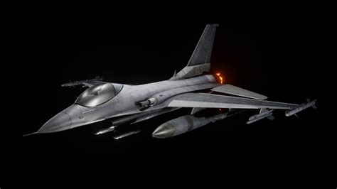 3D model F16 super hornet Animated VR / AR / low-poly | CGTrader