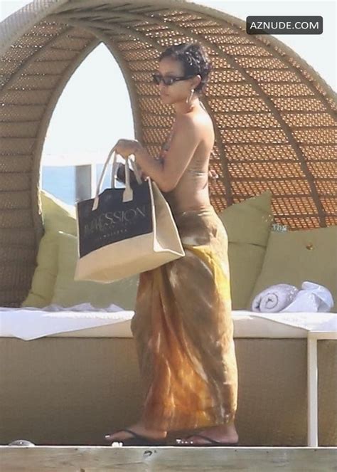 Karrueche Tran Sexy Spotted Showing Off Her Sizzling Bikini Body At