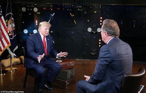 Piers Morgan Gets The Only Interview With Trump While Hes In The Uk