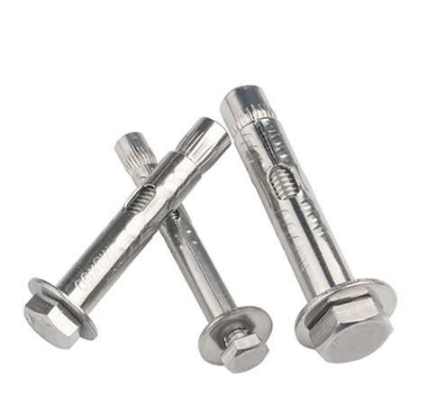 Stainless Steel Drop In Expansion Anchor Hex Bolts Internal Expansion