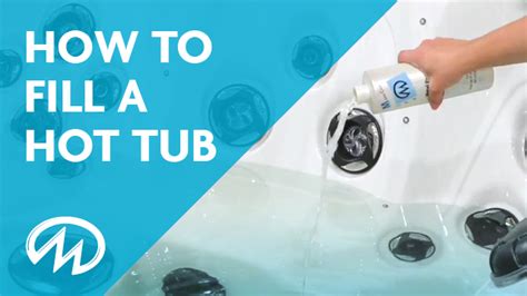 How To Fill Your Hot Tub