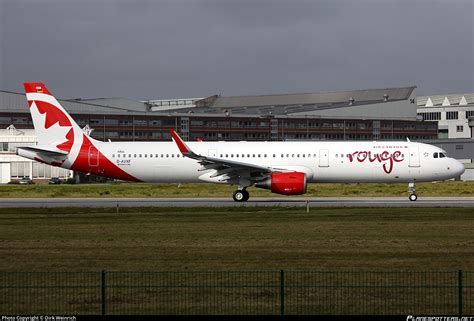 D AVXF Air Canada Rouge Airbus A321 211 WL Photo By Dirk Weinrich ID