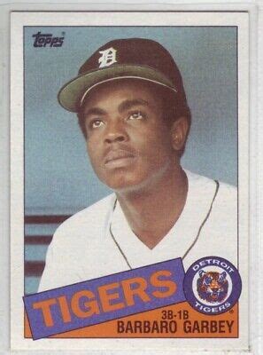 1985 Topps Baseball Detroit Tigers Complete Team Set EBay