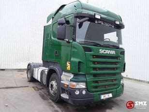 Scania R 420 Manual Retarder Truck Tractor For Sale Belgium Bree LL32648