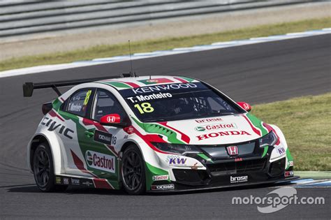 Tiago Monteiro Honda Racing Team JAS Honda Civic WTCC At Motegi