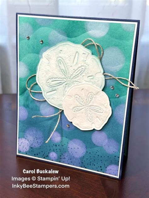 Stampin Up Seaside Wishes Bokeh Effect Friendship Card For The Happy