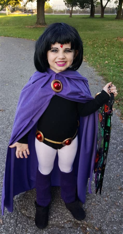 Raven Teen Titans Go kids costume | Teen titans outfits, Teen titans go ...