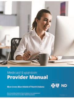 Medicaid Expansion Provider Manual Medicaid Expansion Provider Manual