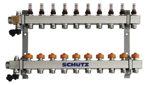 Schütz Heizkreisverteiler Typ Dynomatic Komfort 90 3 10 HK