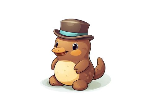 Kawaii Platypus Clipart Graphic By Sayedhasansaif04 · Creative Fabrica