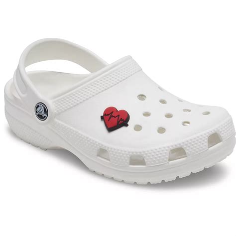 Crocs Heart With Heartbeat Jibbitz Academy