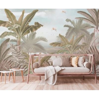 Mural Naturalesa Tropical Amazzonia Light By Anima Deco Anim