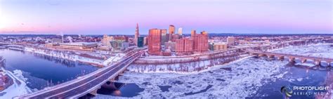 Aerial Drone Pictures Of Hartford Connecticut