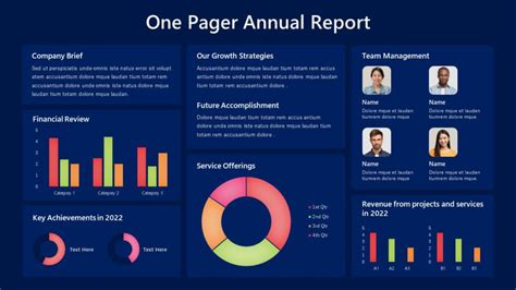 Business One Pager Examples and PPT Templates - SlideBazaar