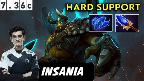 Insania Elder Titan Hard Support Dota 2 Patch 736c Pro Pub Gameplay