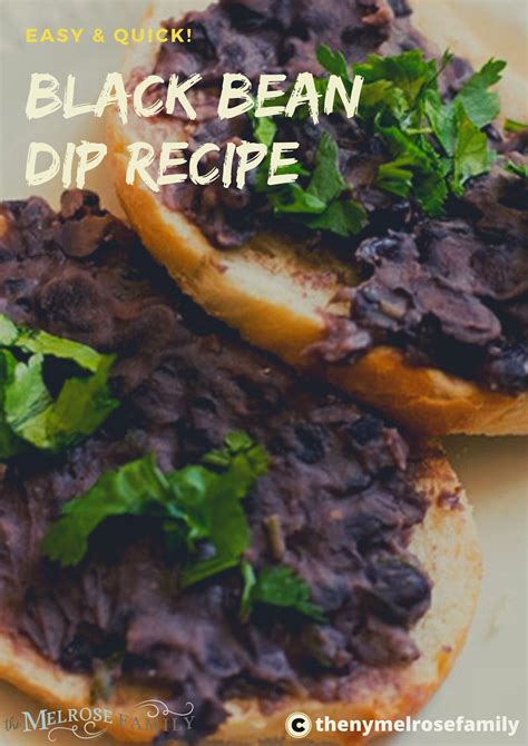 Black Bean Dip Recipe: Easy & Delicious Mexican Appetizer Recipe