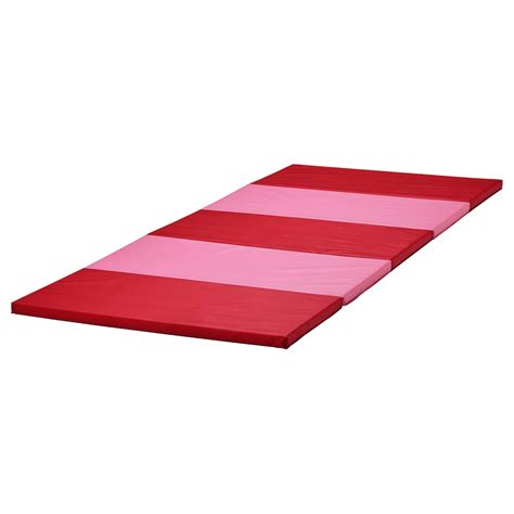 PLUFSIG Folding Gym Mat Pink Red 303 4x727 8 IKEA