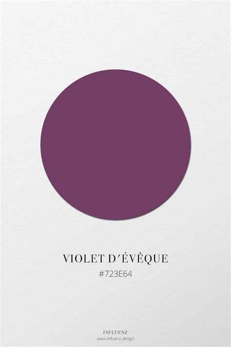 Influenz Le Violet Color Names Chart Subtractive Color Mood Colors