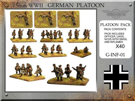 German Infantry Platoon 1850