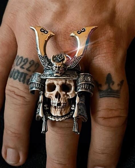 Mortis Ores On Instagram Our New Samurai Skull Ring Shogun The