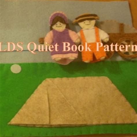 Lds Quiet Book Pattern Etsy