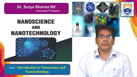 Introduction To Nanoscience And Nanotechnology By Dr Surya Sharma Nv