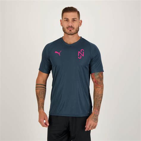 Camiseta Puma Neymar Jr NJR Marinho FutFanatics