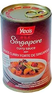 Yeo S Singapore Hot Curry Sauce 400 Ml Amazon Co Uk Grocery