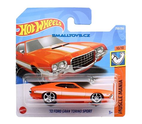 Купить Hot Wheels Модель Ford Gran Torino Sport 72 оранжевый в Алматы