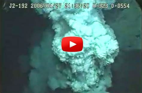 Underwater Volcano Eruption Video Geology Page